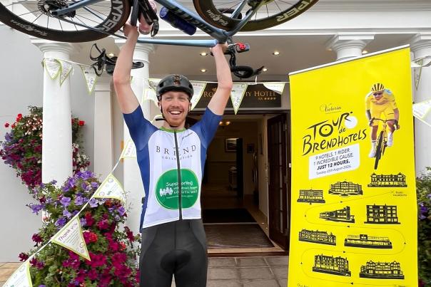 Aidan Completes Epic 180-Mile Tour of All 9 Brend 
Collection Hotels in Under 12 Hours