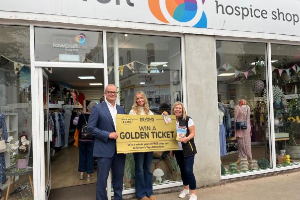 Long-Awaited Devon’s Top Attractions Golden Ticket Found – After
Three Years!