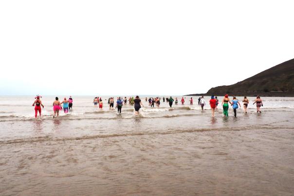 Saunton Sands New Years Swim