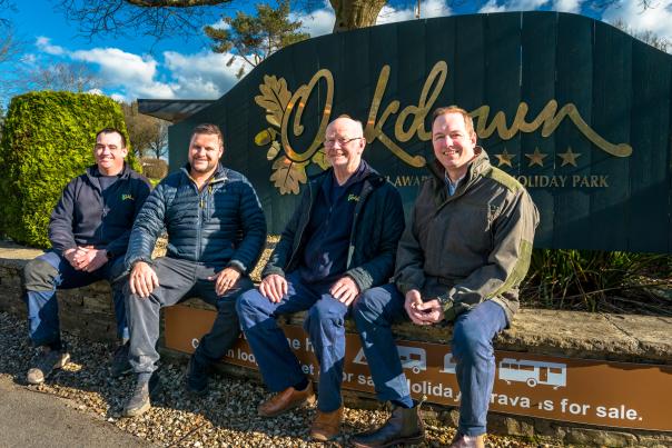 Local MP visits Oakdown Holiday Park