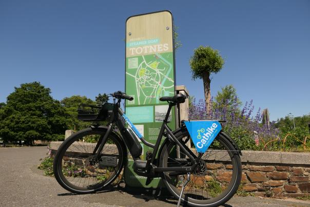 The new catbike scheme arrives in Totnes