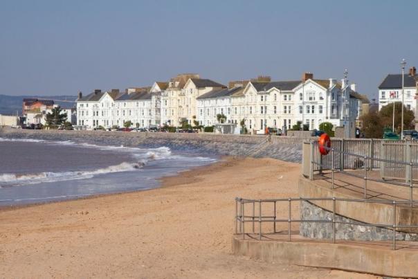 Exmouth sea front