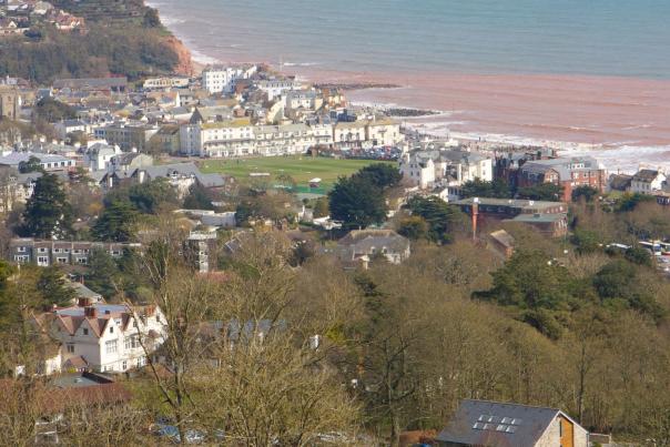 sidmouth from above