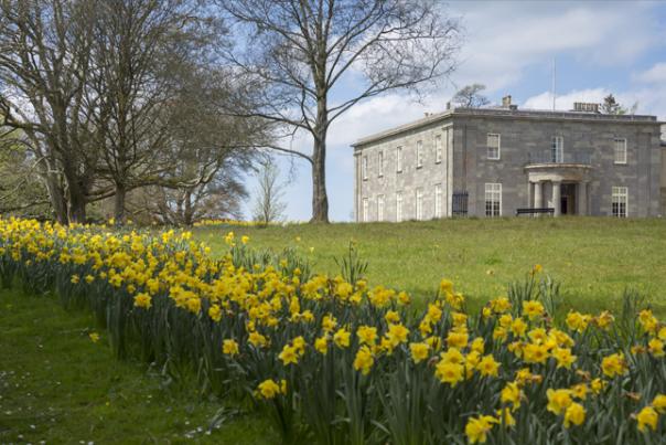 arlington court in the spring