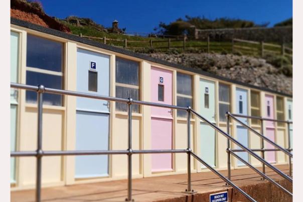 beach huts