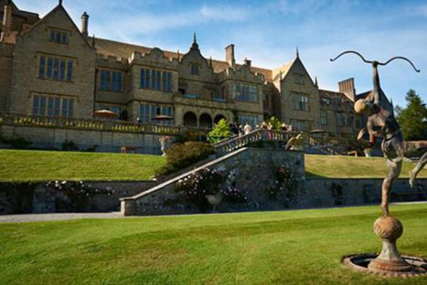 the outside of Bovey Castle