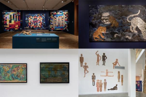 image shows exhibition