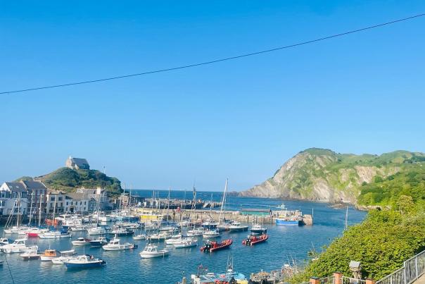 Ilfracombe Harbour in the Summer