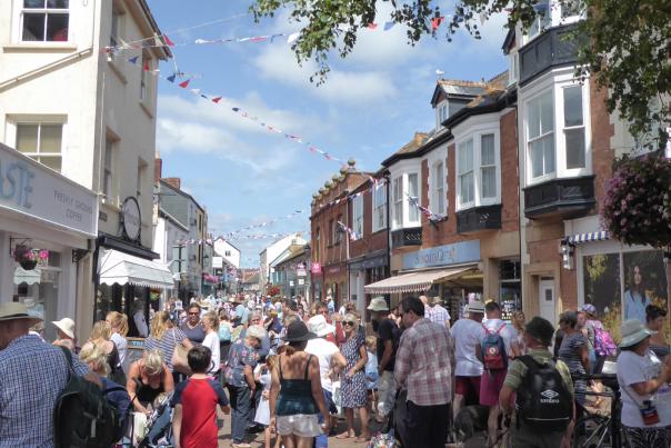 sidmouth town centre
