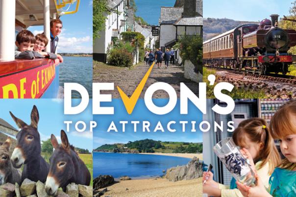 promo for devon's top attractions