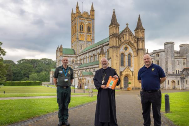 vd blog Latest life-saving defibrillators installed at Buckfast Abbey