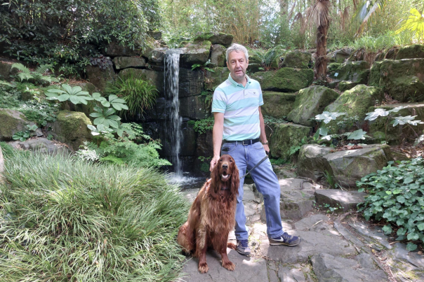 A shady dog walking route and increased access to water and refreshments offered to summer dog walkers at RHS Garden Rosemoor.