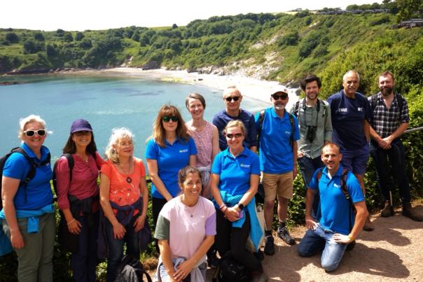 The South West Coast Path Association (Devon) receives The King’s Award for Voluntary Service