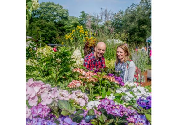 couple at RHS Rosemoor