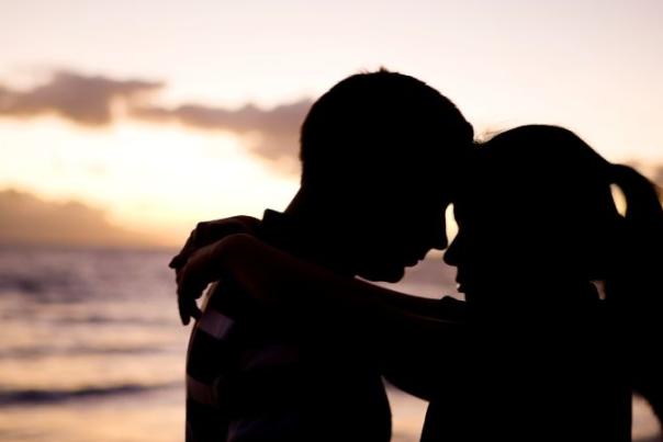 couple by the beach