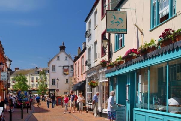sidmouth town centre