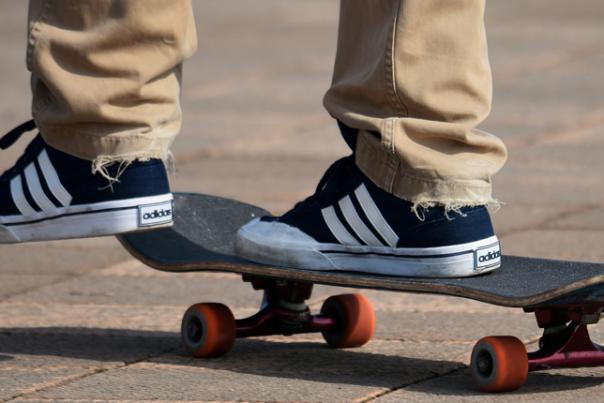 skateboarding
