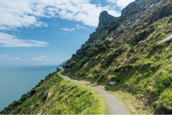 south west coast path in north devon