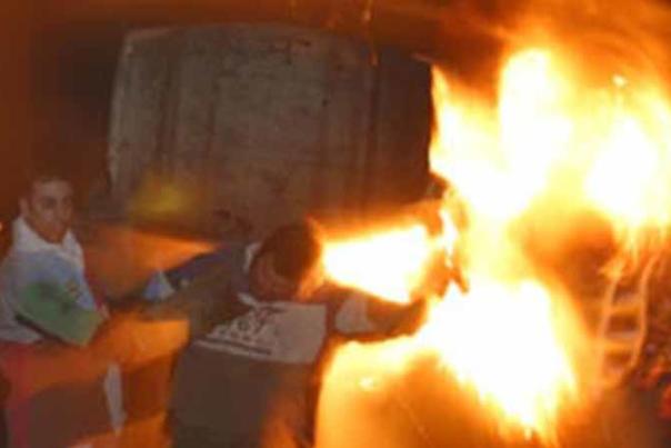 tar barrels