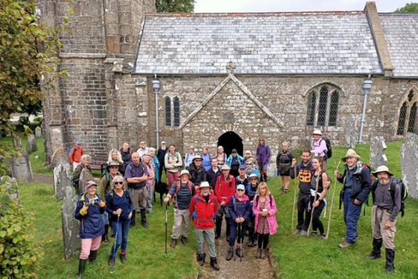 group of walkers