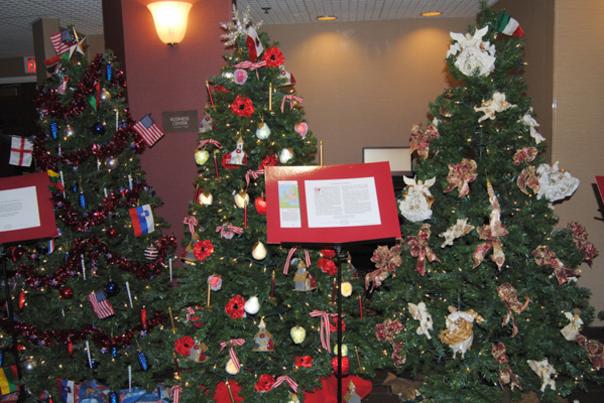 Christmas Trees at Comfort Suites Bethlehem