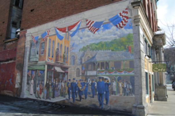 Mural in Downtown Bangor