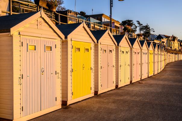 Beach Huts, Lyme Regis