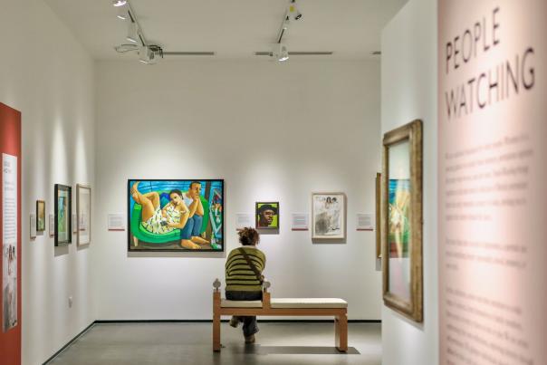 People Watching, Dorset Museum & Art Gallery