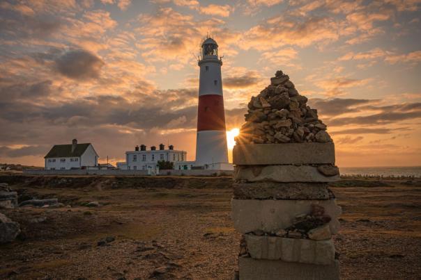 Portland Bill Lighthouse, Dorset. Copyright Richie's Incredible Britain.