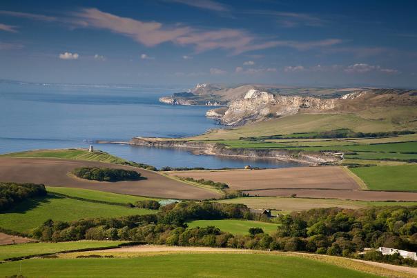 Views of Kimmeridge Bay from Swyre Head, Dorset