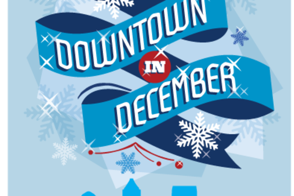 Downtown in December logo