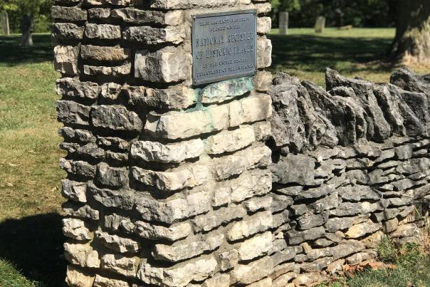 Indian Run Cemetery Entrance