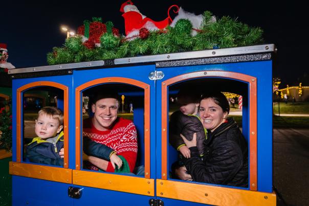 Dublin Tree Lighting Train