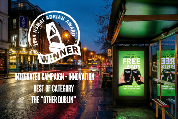 HSMAI Adrian Award Winner for the "Other Dublin" campaign