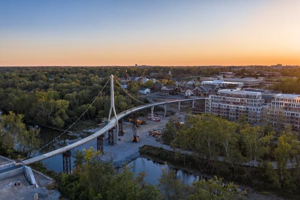 Dublin's Pedestrian Bridge