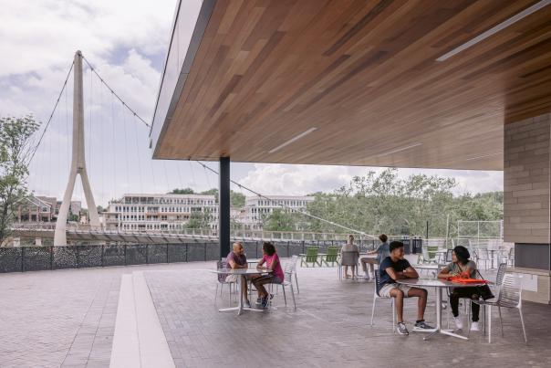 Riverside Crossing Park East Plaza