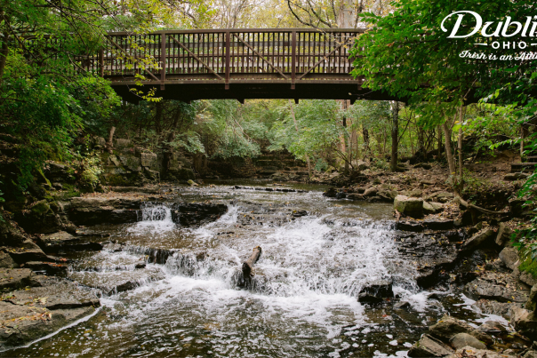 Indian Run Falls - Zoom Background