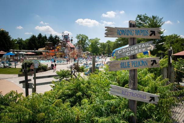 Zoombezi Bay Signage