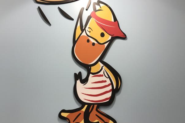 Duck Donuts wall art
