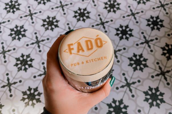 Fado Logo on Guinness