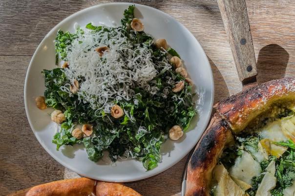 Harvest Pizza & salad