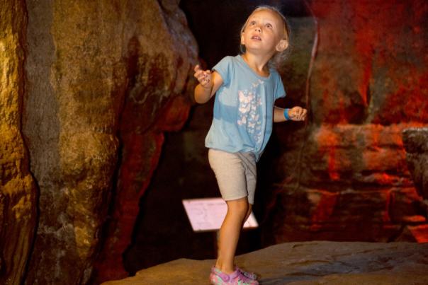 Child Olentangy Caverns