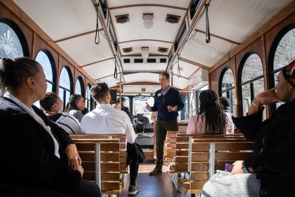 Trolley Tour Mark Galvin