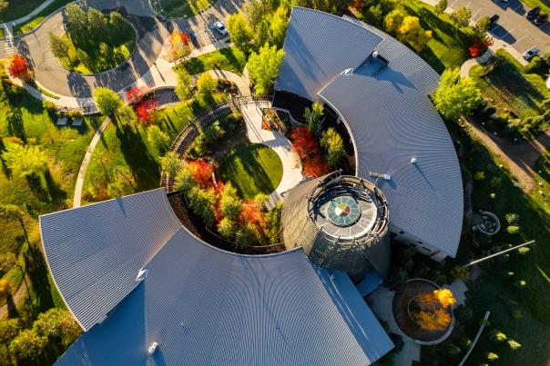 Southern Ute Cultural Center and Museum During Fall