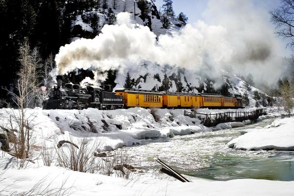 Cascade Canyon Winter Train