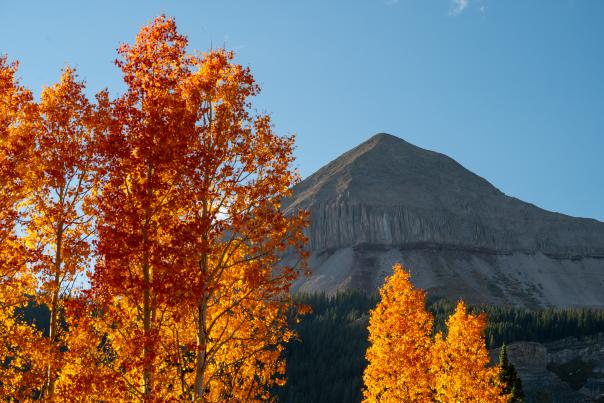 Engineer Mountain During the Fall, Durango, CO
