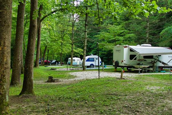 Natural Bridge Campground in Eastern Kentucky