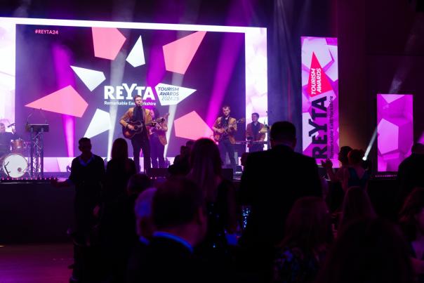 Crowd enjoying the REYTAs entertainment