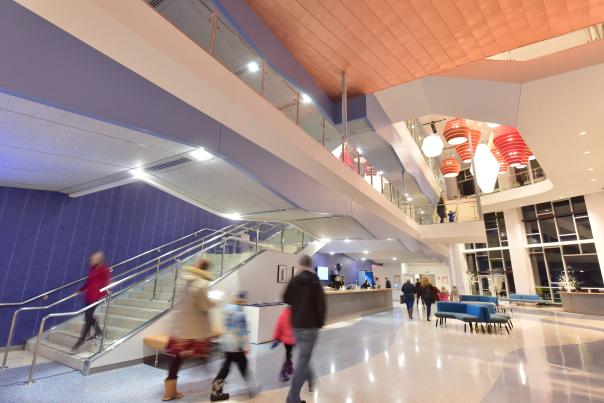 Pablo Center at the Confluence lobby