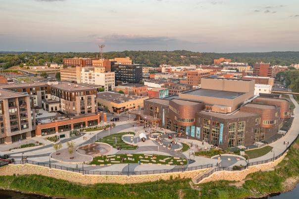 Haymarket Plaza Drone